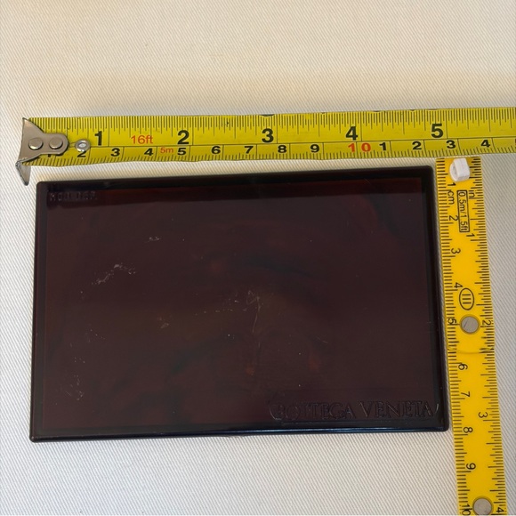 Bottega Venetta Vintage Faux Tortoise Shell Mirror - Picture 6 of 9